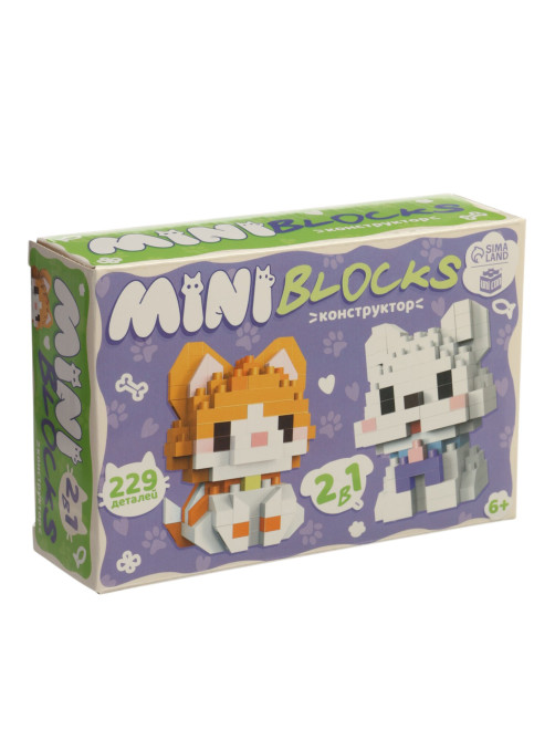 Конструктор пластиковый MiniBlocks 