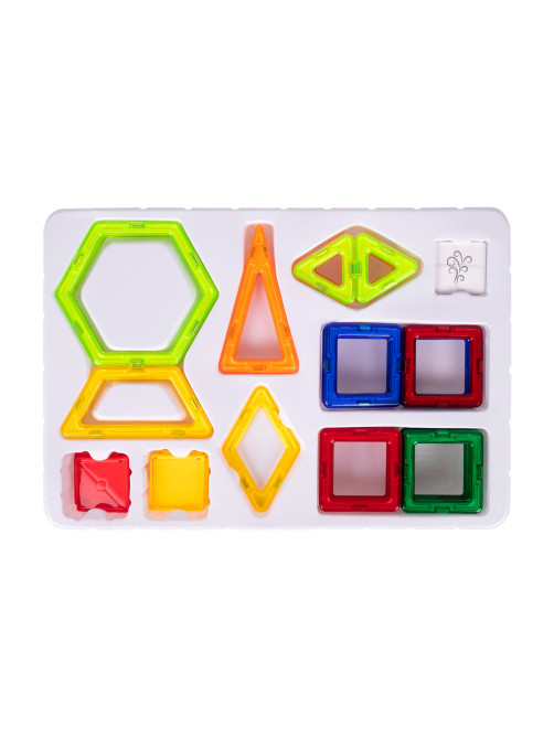 Магнитный конструктор BIG MAGNETIC BLOCKS-42, 42 детали, BRAUBERG KIDS, 663846