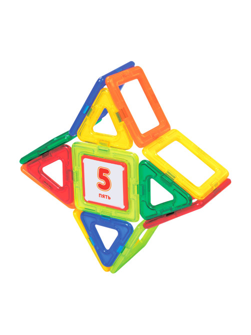 Магнитный конструктор MAGNETIC BLOCKS-26, 26 деталей, BRAUBERG KIDS, 663844