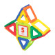 Магнитный конструктор MAGNETIC BLOCKS-26, 26 деталей, BRAUBERG KIDS, 663844