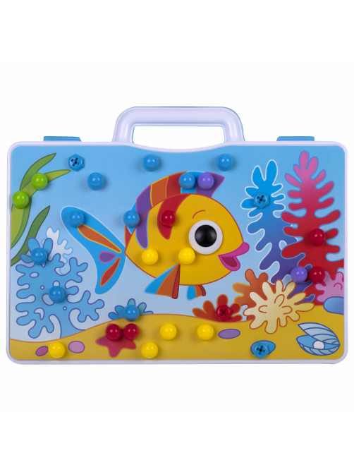 Конструктор с шуруповертом РАЗВИВАЮЩИЙ 247 деталей, BRAUBERG KIDS, 665204