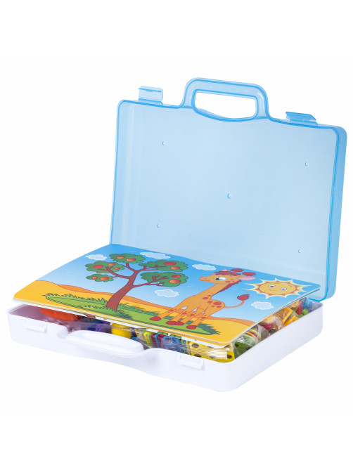 Конструктор с шуруповертом РАЗВИВАЮЩИЙ 247 деталей, BRAUBERG KIDS, 665204