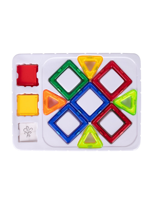Магнитный конструктор MAGNETIC BLOCKS-26, 26 деталей, BRAUBERG KIDS, 663844
