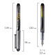 Ручка перьевая PILOT V-Pen, ЧЕРНАЯ, корпус серый, линия письма 0,58 мм, SVP-4M B