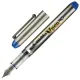 Ручка перьевая PILOT V-Pen, СИНЯЯ, корпус серый, линия письма 0,58 мм, SVP-4M L