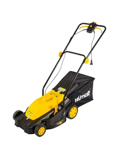 Газонокосилка сетевая HUTER ELM-1800T, 1800 Вт, 3200 об/мин, ширина скашивания 42 см, 70/4/5