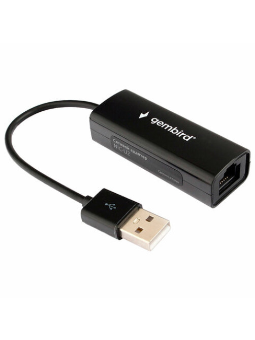 Сетевой адаптер Ethernet GEMBIRD USB 2.0 – Fast Ethernet adapter, RTL8152, NIC-U2