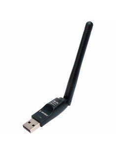 Сетевой адаптер Wi-Fi GEMBIRD 150 Мбит, с антенной, USB, 802.11b/g/n, MT7601, WNP-UA-011