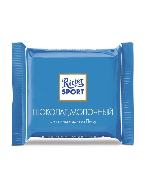 Шоколад порционный RITTER SPORT, набор 7 вкусов, 84 плитки по 16,7 г, R 484C
