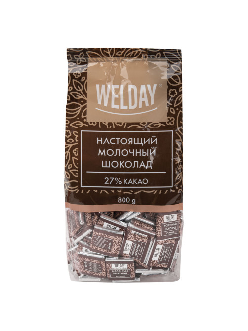 Шоколад порционный высшего качества WELDAY (ВЭЛДЭЙ) 