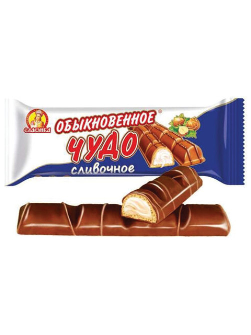 Шоколадный батончик вафельный СЛАВЯНКА 