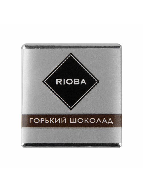 Шоколад порционный RIOBA Горький 72%, 800 г, пакет, 366306