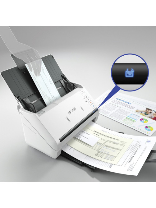 Сканер потоковый EPSON WorkForce DS-530II А4, 35 стр./мин, 1200x1200, ДАПД, B11B261401