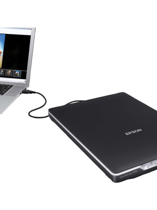 Сканер планшетный EPSON Perfection V19 А4, 10,4 сек, 4800x4800, B11B231401