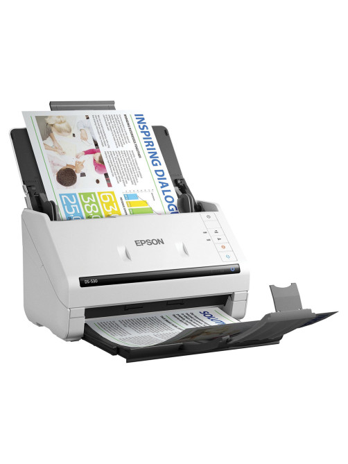 Сканер потоковый EPSON WorkForce DS-530II А4, 35 стр./мин, 1200x1200, ДАПД, B11B261401