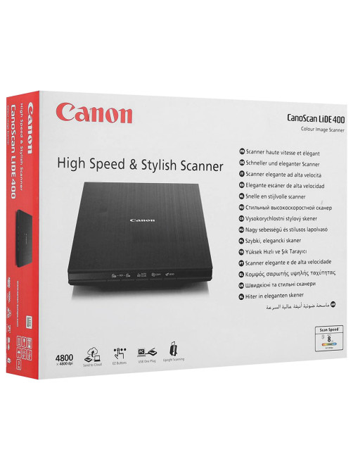 Сканер планшетный CANON CanoScan LiDE 400 А4, 4800х4800, 48 bit, 2996C010