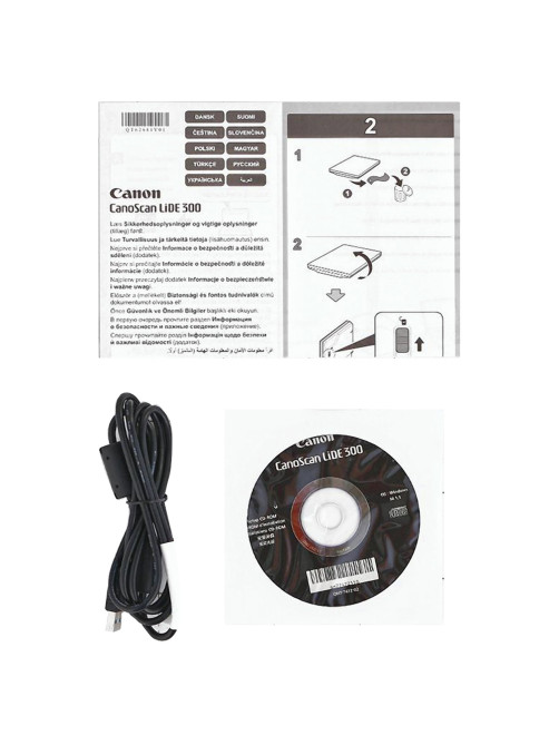 Сканер планшетный CANON CanoScan LiDE 300 А4, 2400х4800, 48 bit, 2995C010