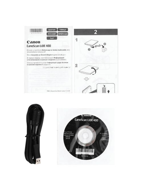 Сканер планшетный CANON CanoScan LiDE 400 А4, 4800х4800, 48 bit, 2996C010