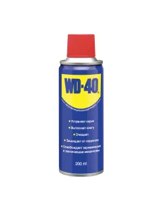 Средство WD-40 универсальное, 200 мл, для тысячи применений в офисе, быту, производстве, WD0001