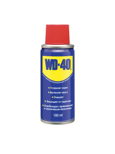 Средство WD-40 универсальное, 100 мл, для тысячи применений в офисе, быту, производстве, WD0000