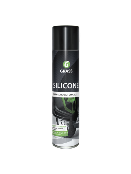 Смазка силиконовая 400 мл GRASS SILICONE, применение в офисе, быту, производстве, аэрозоль, 110206