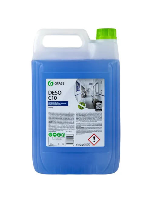 Средство моющее c дезинфицирующим эффектом 5 кг GRASS DESO C10, концентрат, 125191