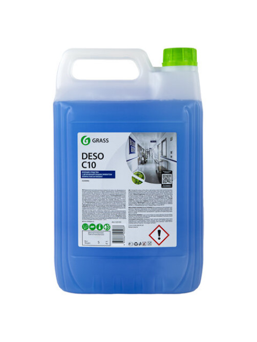 Средство моющее c дезинфицирующим эффектом 5 кг GRASS DESO C10, концентрат, 125191