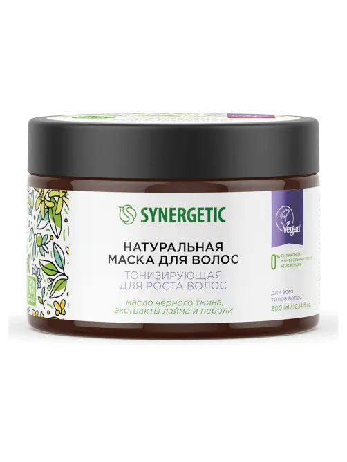 Маска для волос 300 мл, SYNERGETIC 