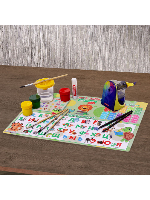 Настольное покрытие BRAUBERG KIDS, А3+, пластик, 46x33 см, 