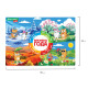Настольное покрытие BRAUBERG KIDS, А3+, пластик, 46x33 см, 