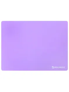 Настольное покрытие BRAUBERG для труда и творческих занятий, силикон, фиолетовое, 30х40 см, 273375