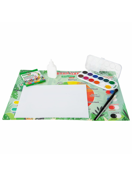 Настольное покрытие BRAUBERG KIDS для труда и творческих занятий, ПВХ, 