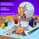 Настольное покрытие BRAUBERG KIDS для труда и творческих занятий, ПВХ, 
