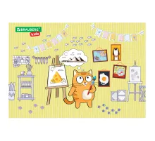Настольное покрытие BRAUBERG KIDS для труда и творческих занятий, ПВХ, 
