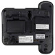 Телефон PANASONIC KX-TS2356RUB, черный, память 50 номеров, АОН, ЖК-дисплей с часами, тональный / импульсный режим
