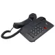 Телефон RITMIX RT-311 black, световая индикация звонка, тональный / импульсный режим, повтор, черный, 80002231