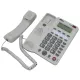 Телефон RITMIX RT-550 white, АОН, спикерфон, память 100 номеров, тональный / импульсный режим, белый, 80002154