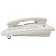 Телефон RITMIX RT-311 white, световая индикация звонка, тональный / импульсный режим, повтор, белый, 80002232