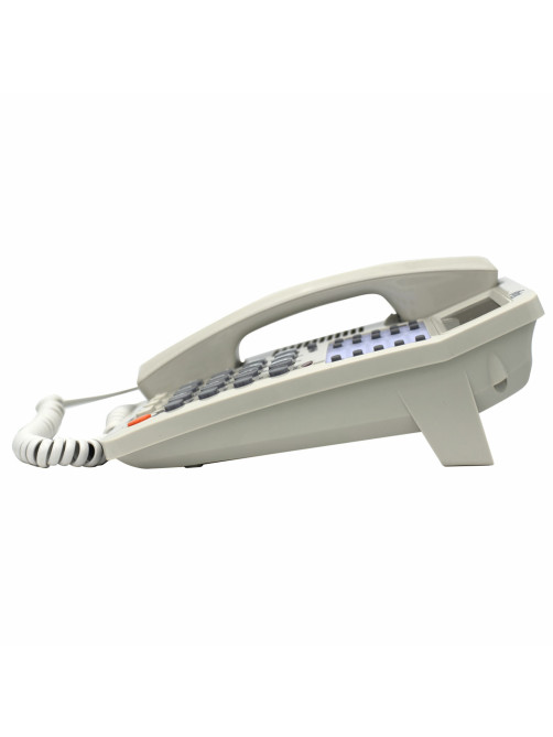 Телефон RITMIX RT-495 white, АОН, спикерфон, память 60 номеров, тональный / импульсный режим, белый, 80002153