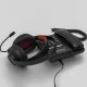 Телефон RITMIX RT-550 black, АОН, спикерфон, память 100 номеров, тональный / импульсный режим, черный, 80001483