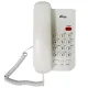 Телефон RITMIX RT-311 white, световая индикация звонка, тональный / импульсный режим, повтор, белый, 80002232
