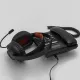 Телефон RITMIX RT-550 black, АОН, спикерфон, память 100 номеров, тональный / импульсный режим, черный, 80001483