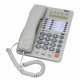 Телефон RITMIX RT-495 white, АОН, спикерфон, память 60 номеров, тональный / импульсный режим, белый, 80002153