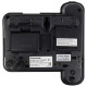 Телефон PANASONIC KX-TS2356RUB, черный, память 50 номеров, АОН, ЖК-дисплей с часами, тональный / импульсный режим