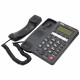 Телефон RITMIX RT-550 black, АОН, спикерфон, память 100 номеров, тональный / импульсный режим, черный, 80001483