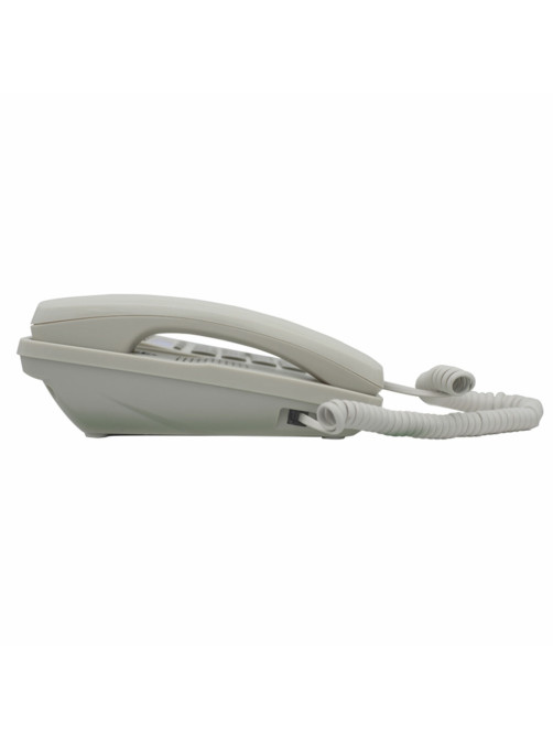 Телефон RITMIX RT-550 white, АОН, спикерфон, память 100 номеров, тональный / импульсный режим, белый, 80002154