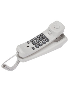 Телефон TEXET TX-219, тональный / импульсный режим, повтор, серый, 125787