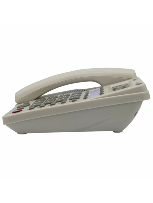 Телефон RITMIX RT-550 white, АОН, спикерфон, память 100 номеров, тональный / импульсный режим, белый, 80002154