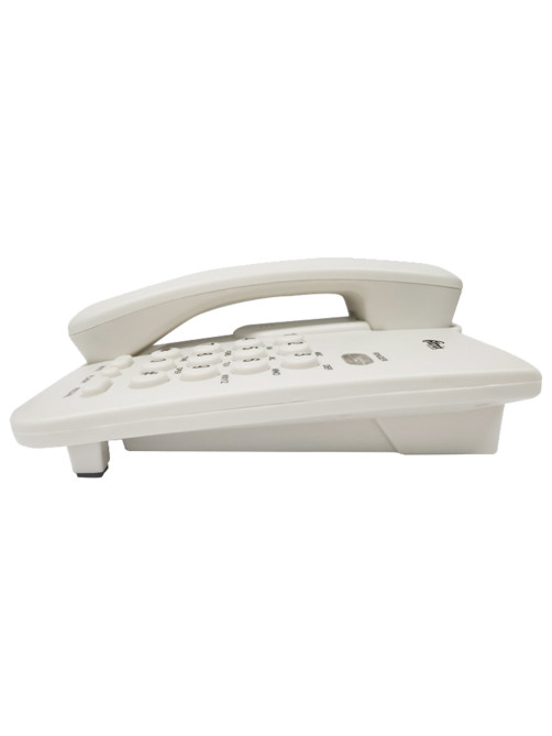 Телефон RITMIX RT-311 white, световая индикация звонка, тональный / импульсный режим, повтор, белый, 80002232