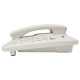 Телефон RITMIX RT-311 white, световая индикация звонка, тональный / импульсный режим, повтор, белый, 80002232